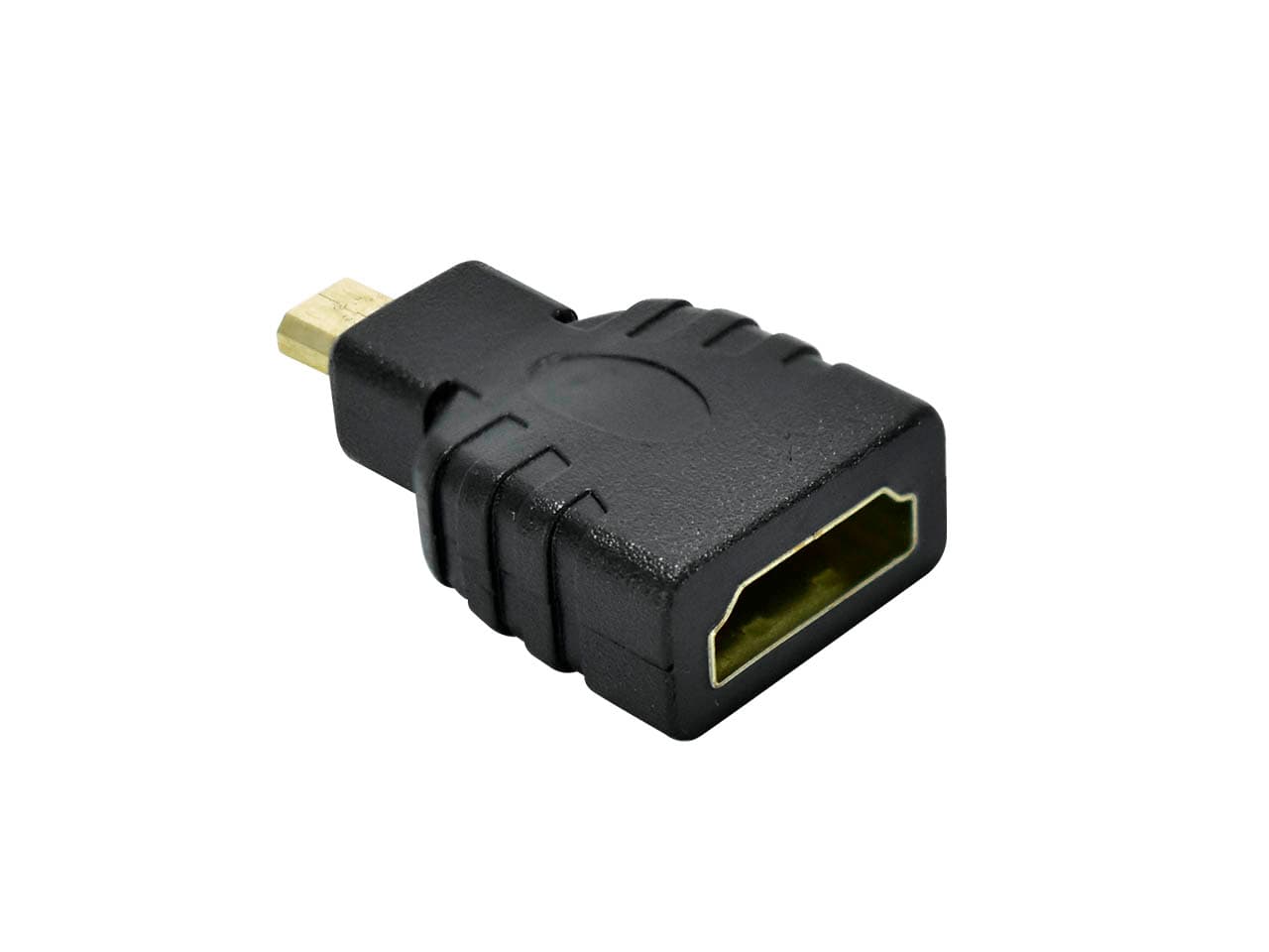 Adaptador micro HDMI macho a HDMI hembra - Imagen 1