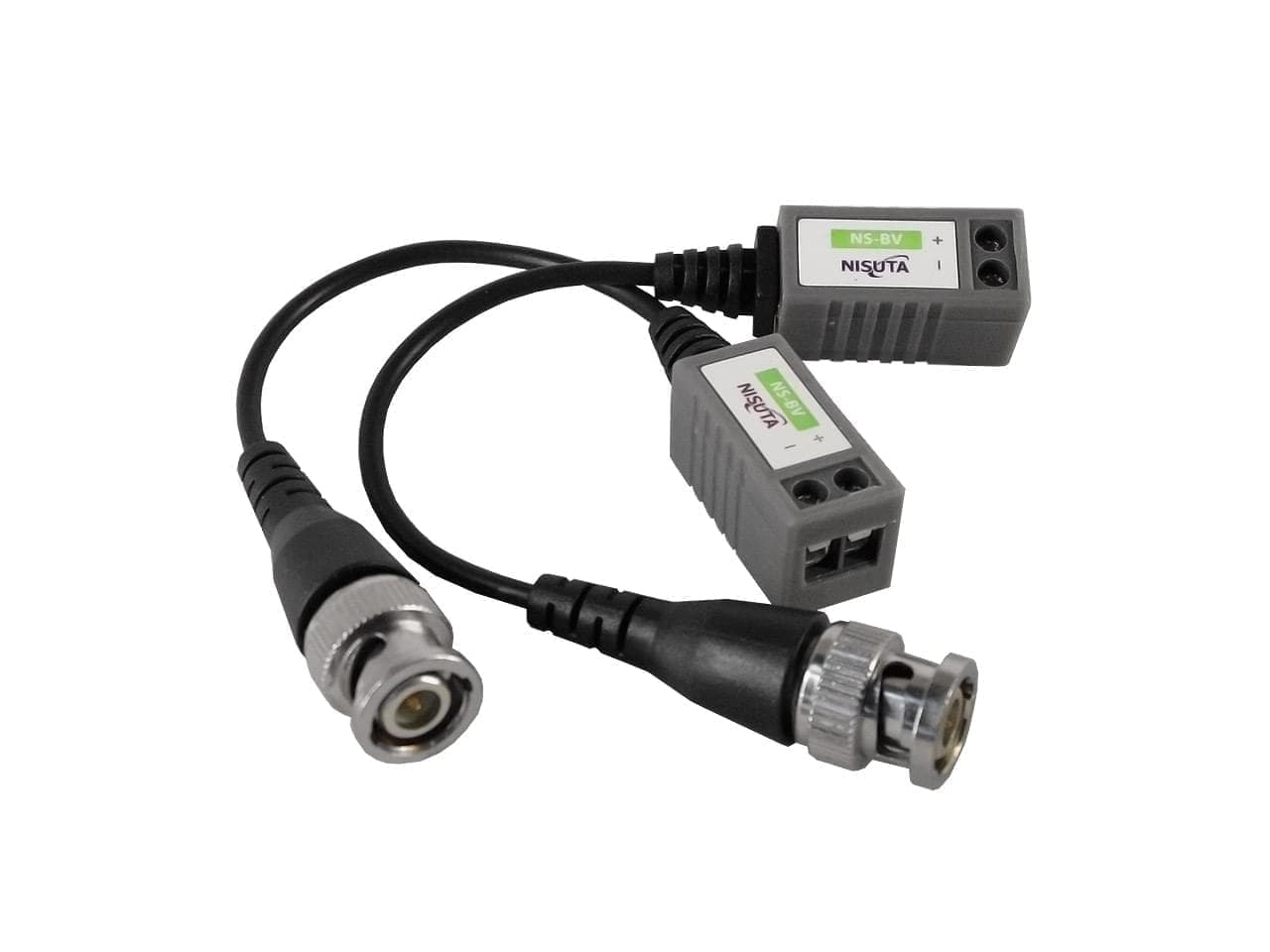 Balun de video pasivo BNC a bornera x par - Imagen 1