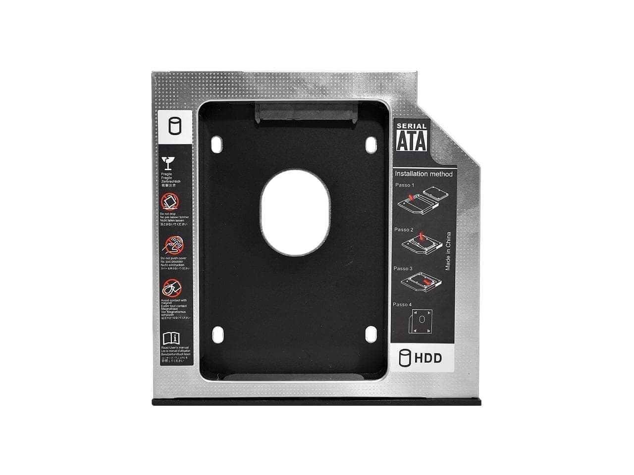 Caddy para discos SATA 2.5" para windows 9.5mm - Imagen 1