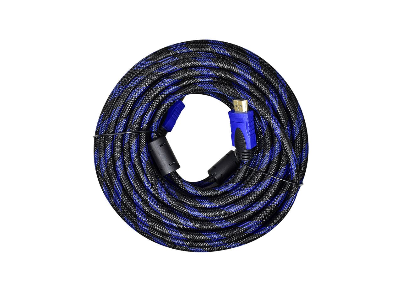 Cable HDMI de 20m V1.4 con filtros 1080P malla de tela - Imagen 1