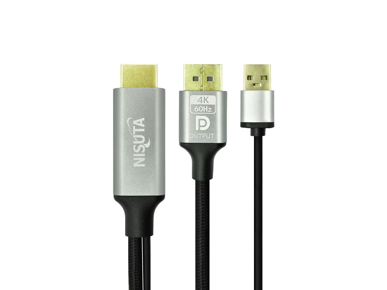 Cable HDMI a monitor Display Port 1,8m - Imagen 1