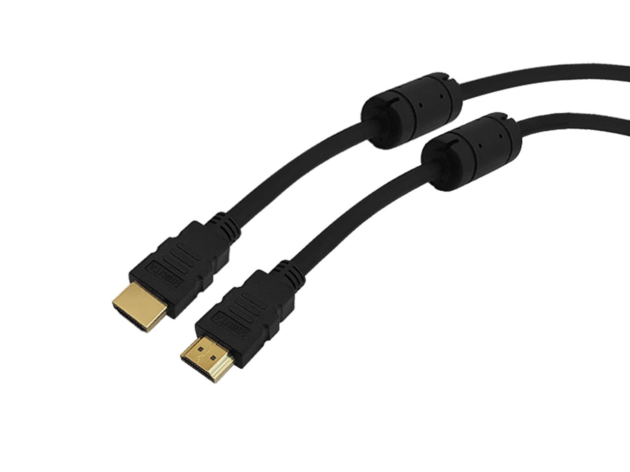 Cable HDMI de 20m dorado V2.0 con filtros 2160P 4K x 2K - Imagen 1