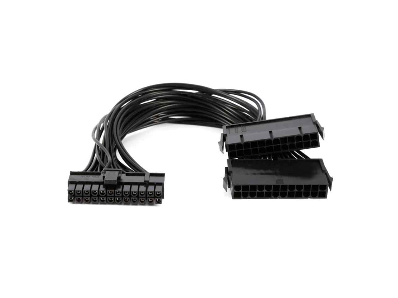 Cable divisor 24 pines para conectar 2 fuentes ATX a una PC, ideal mineria - Imagen 1
