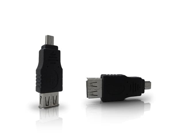 Adaptador mini USB 5 pines a USB 2.0 H - Imagen 1