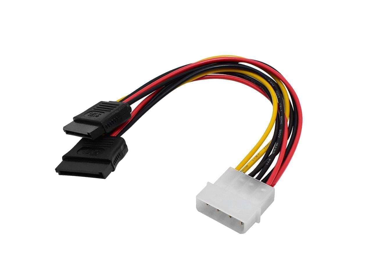 Cable power SATA doble 15 CM - Imagen 1