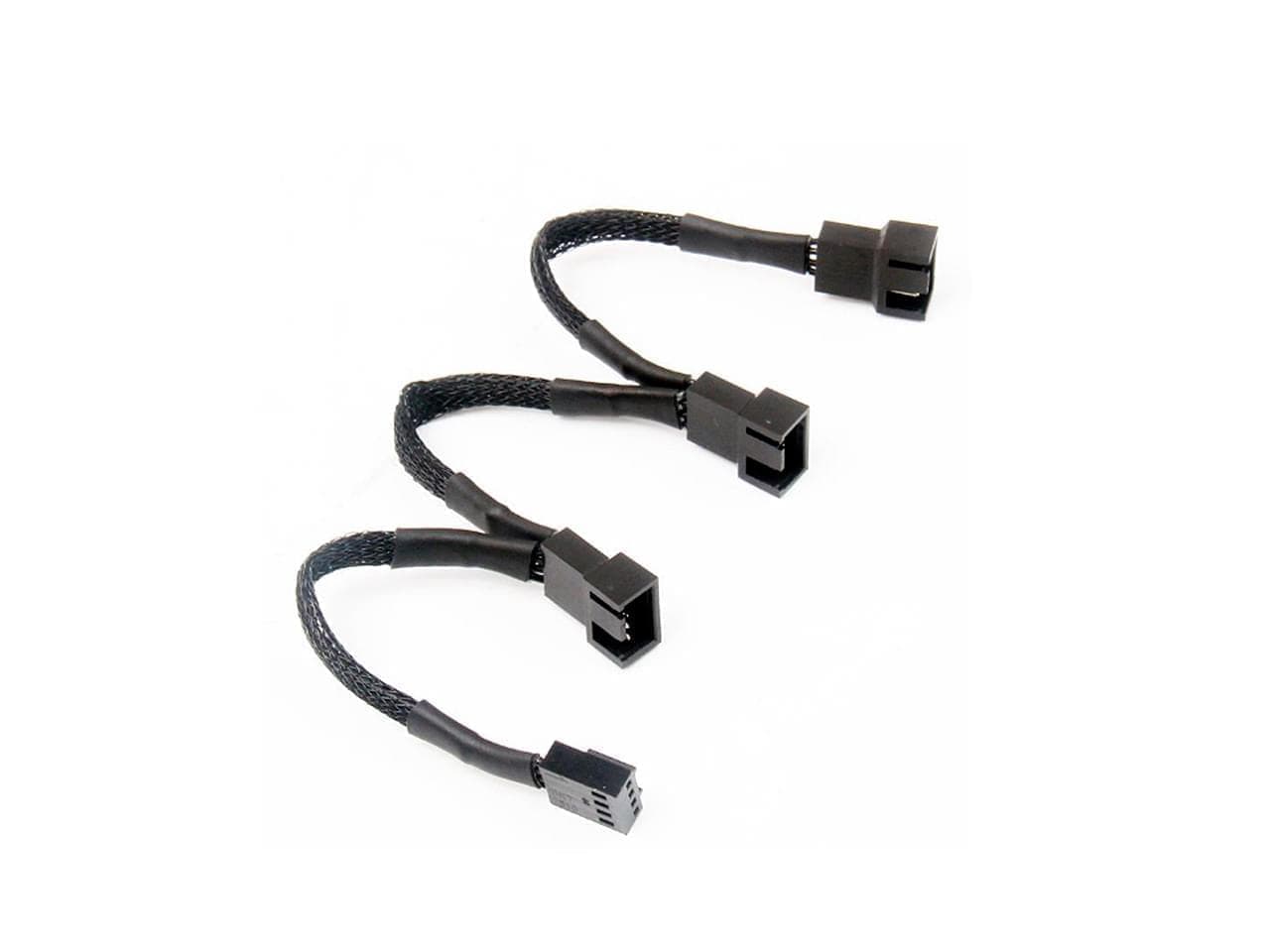 Cable divisor PWM para 3 cooler de 3 y 4 pines - Imagen 1