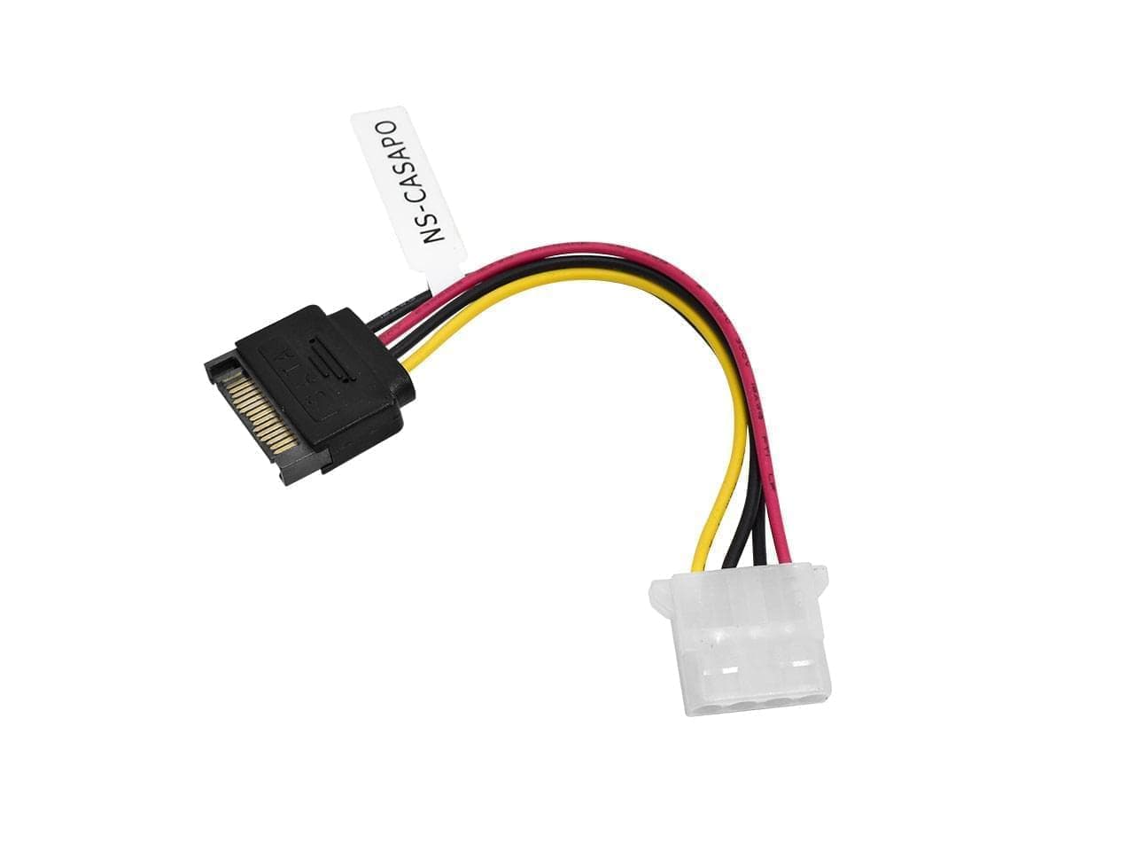 Cable SATA M a power molex 15 CM - Imagen 1