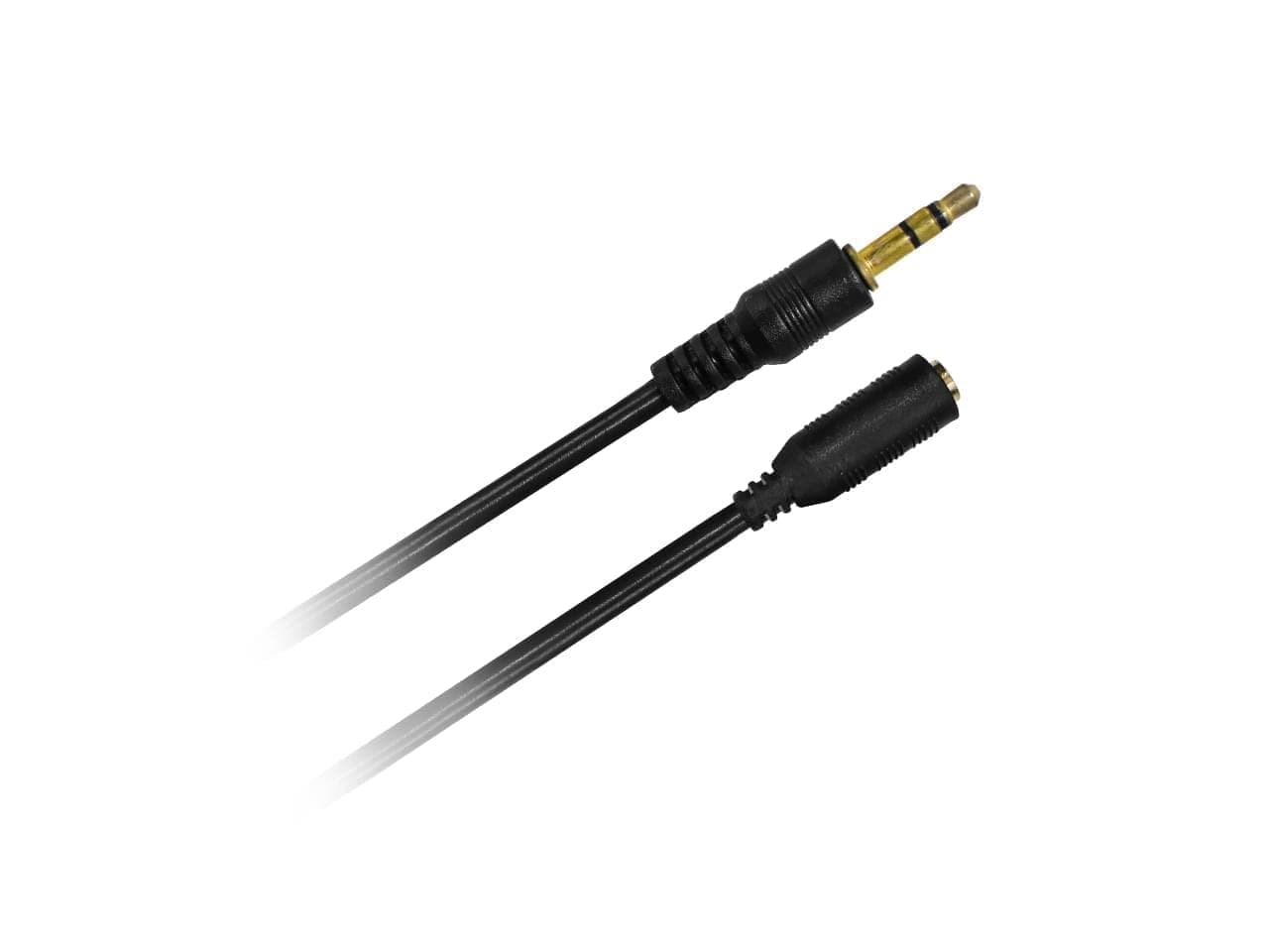 Cable audio alargue 3.5 stereo M-H 1,8m - Imagen 1
