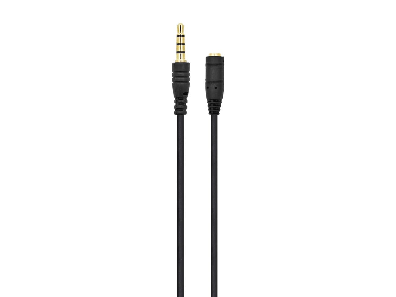 Cable de audio alargue stereo 3.5mm de 4 secciones de 1m - Imagen 1