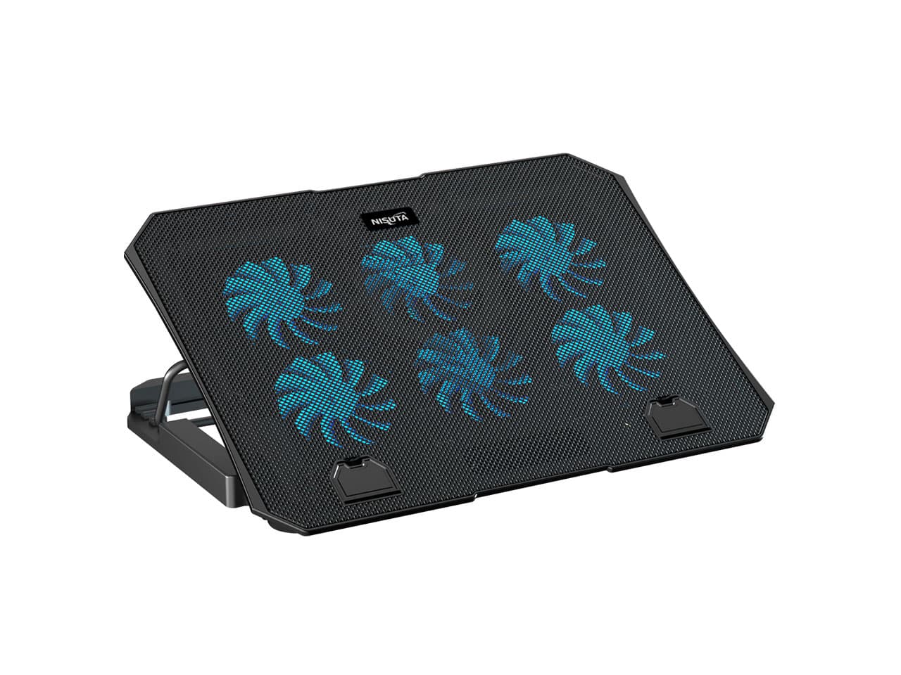 Base para notebook reclinable, hub usb, leds y regulador de velocidad - Imagen 1