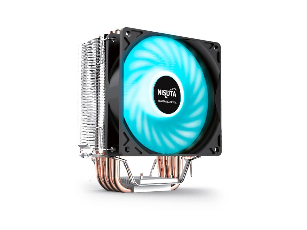 Cooler con leds para varios socket procesador Intel o Amd - Imagen 1