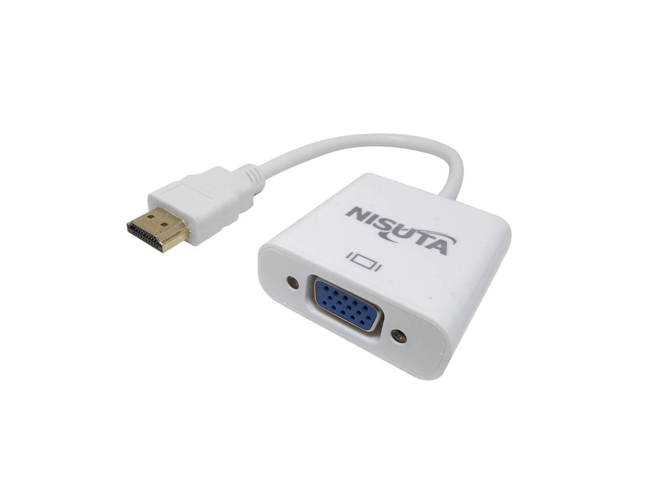 Conversor HDMI (PC) a VGA (Monitor) con audio y alimentación - Imagen 1