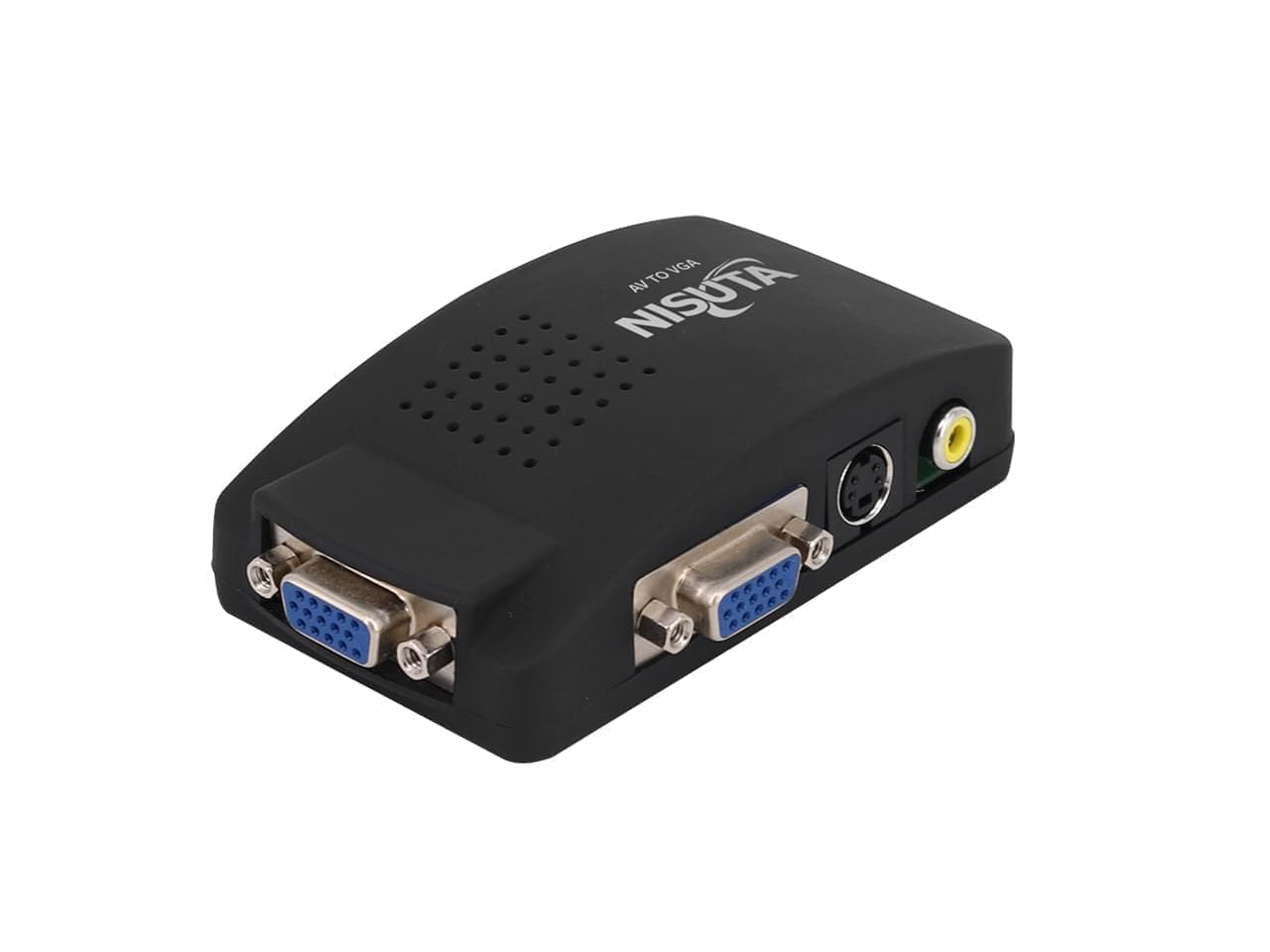 Conversor RCA o S-Video a VGA con fuente - Imagen 1