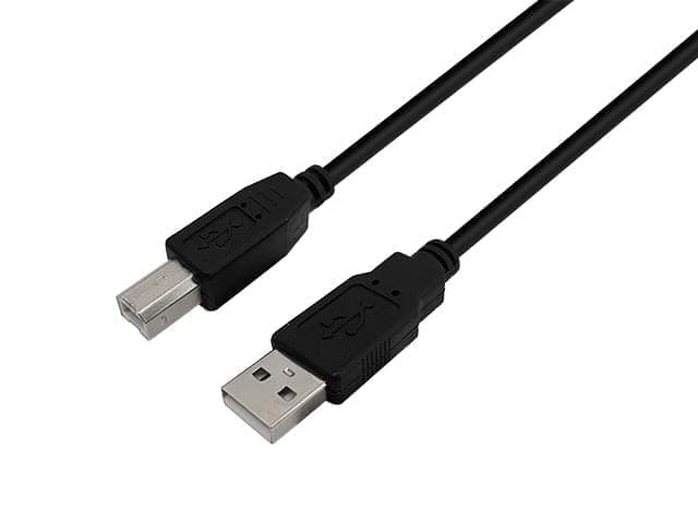 CABLE USB 2.0 AM-BM de 1,8 MTS - Imagen 1