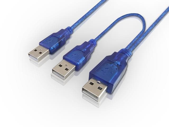 CABLE USB 2.0 AM A 2 USB AM DE 1 M - Imagen 1