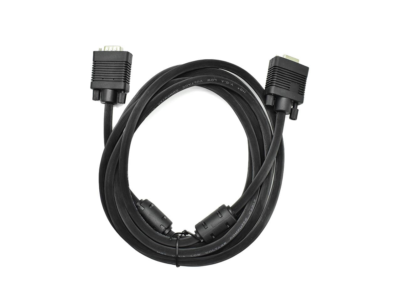 Cable alargue VGA DB15AM-15AF 1.8 Mts Coaxilado CON FILTRO - Imagen 1