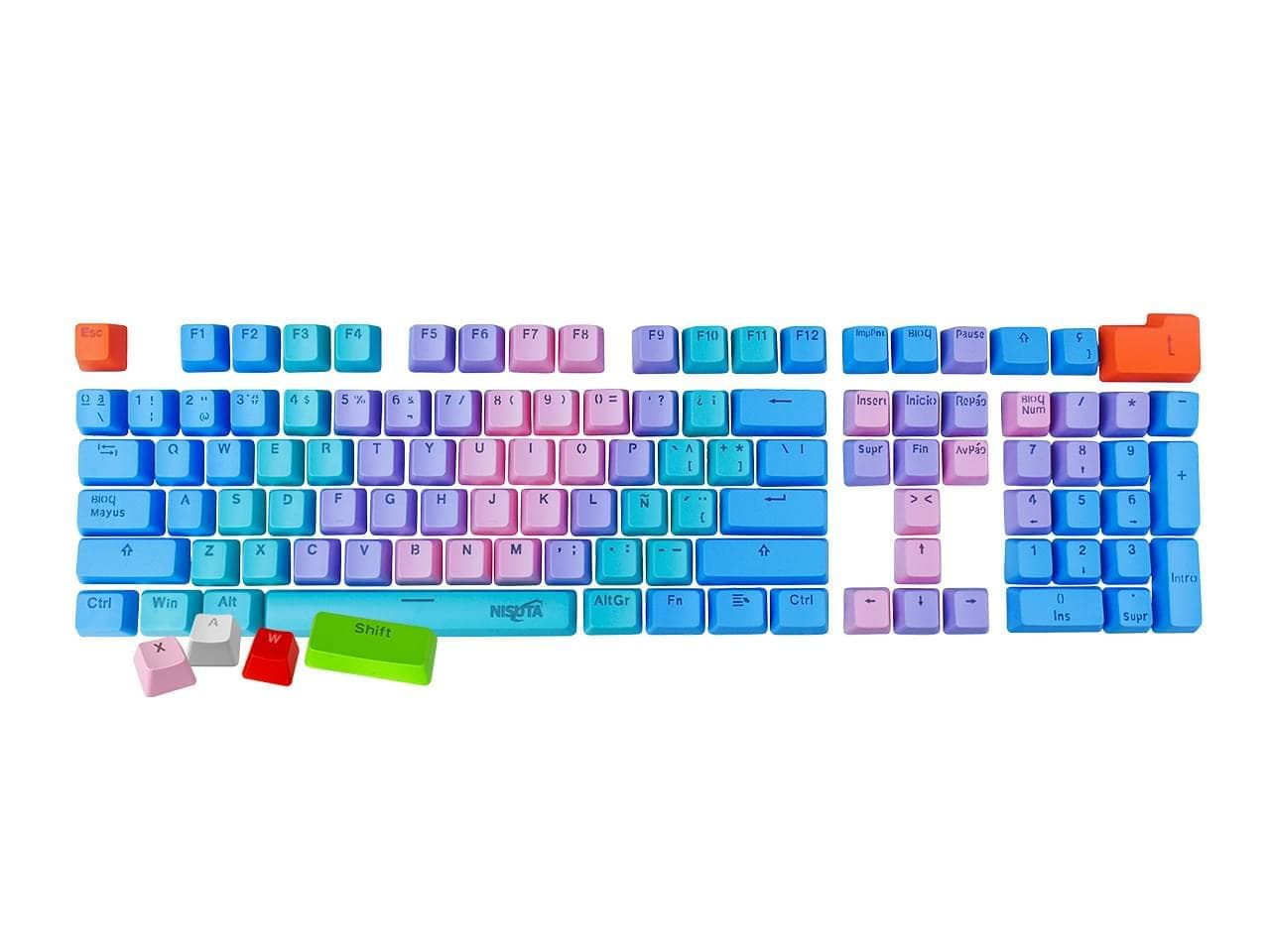 Juego de 108 teclas keycaps para teclado mecanico - Imagen 1
