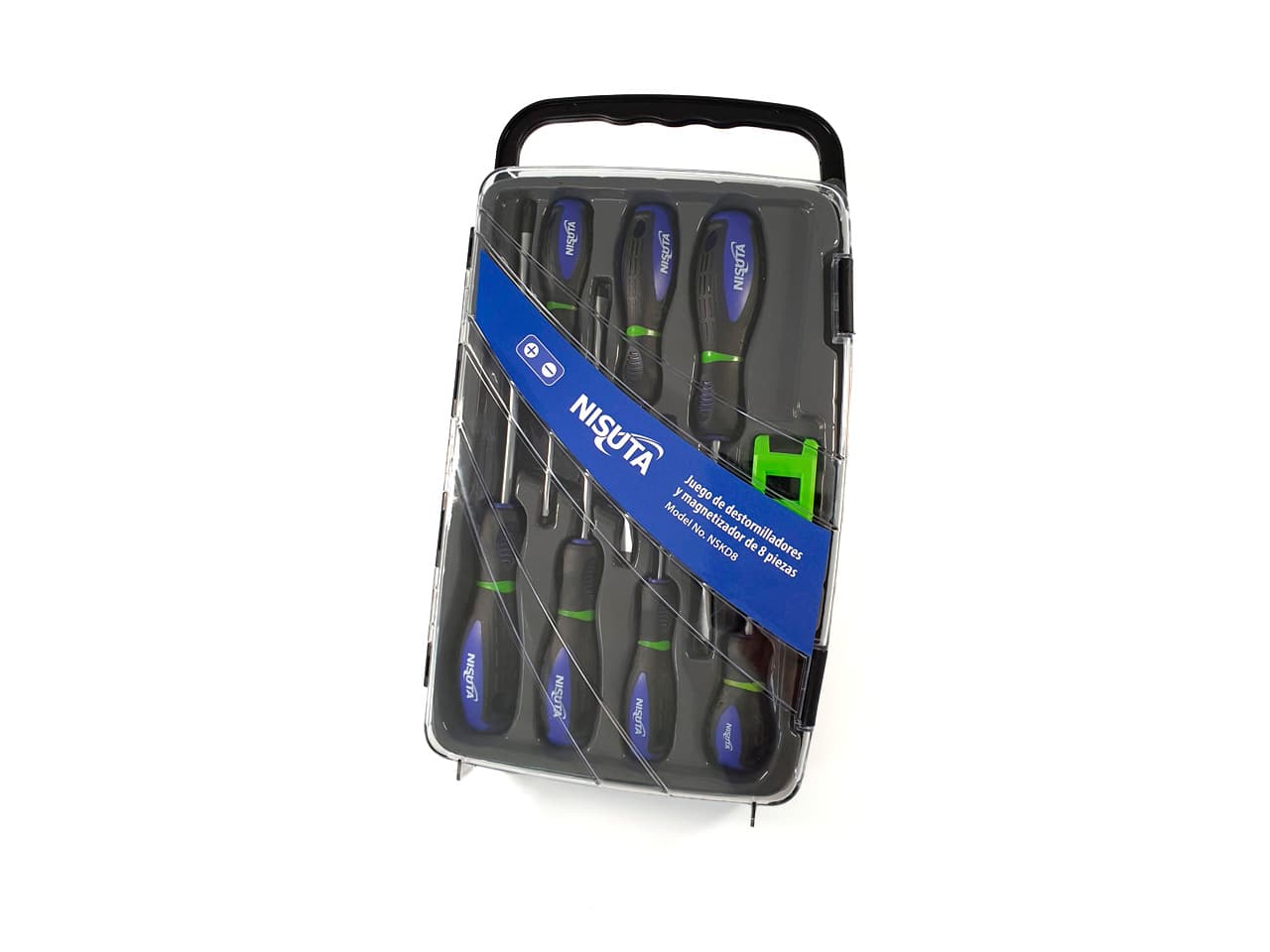 Kit de destornillador y magnetizador de 8 piezas · Nisuta