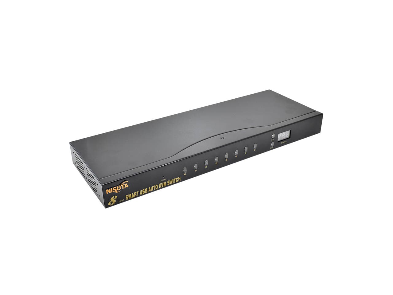 Switch KVM de 8 puertos USB y VGA con audio y hotkeys - Imagen 1