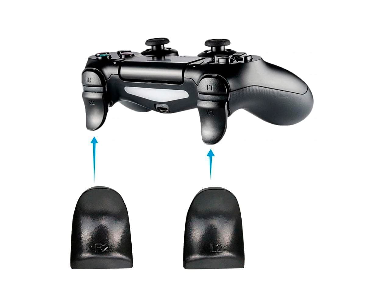 Extensor de botones L2 y R2 en joysticks - Imagen 1