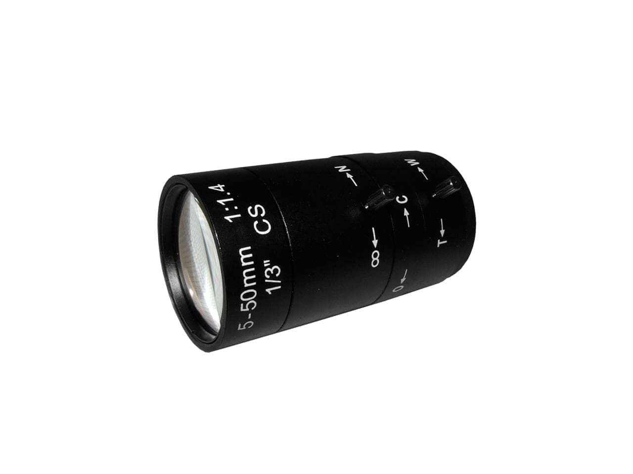 Lente metalico varifocal 5-50MM para camara NS-CIHR - Imagen 1