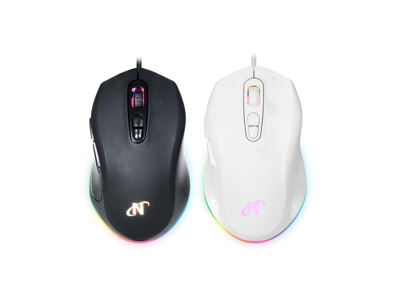 Mouse programable USB 6D+scroll Gaming RGB 6400 DPI y aceleracion 22.5G - Imagen 1