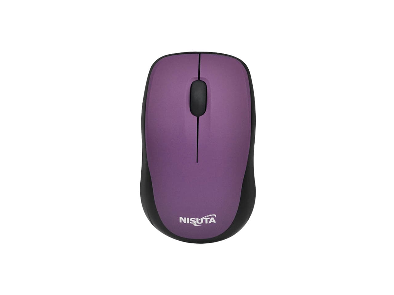 Mouse mini inalámbrico 1600 DPI violeta - Imagen 1