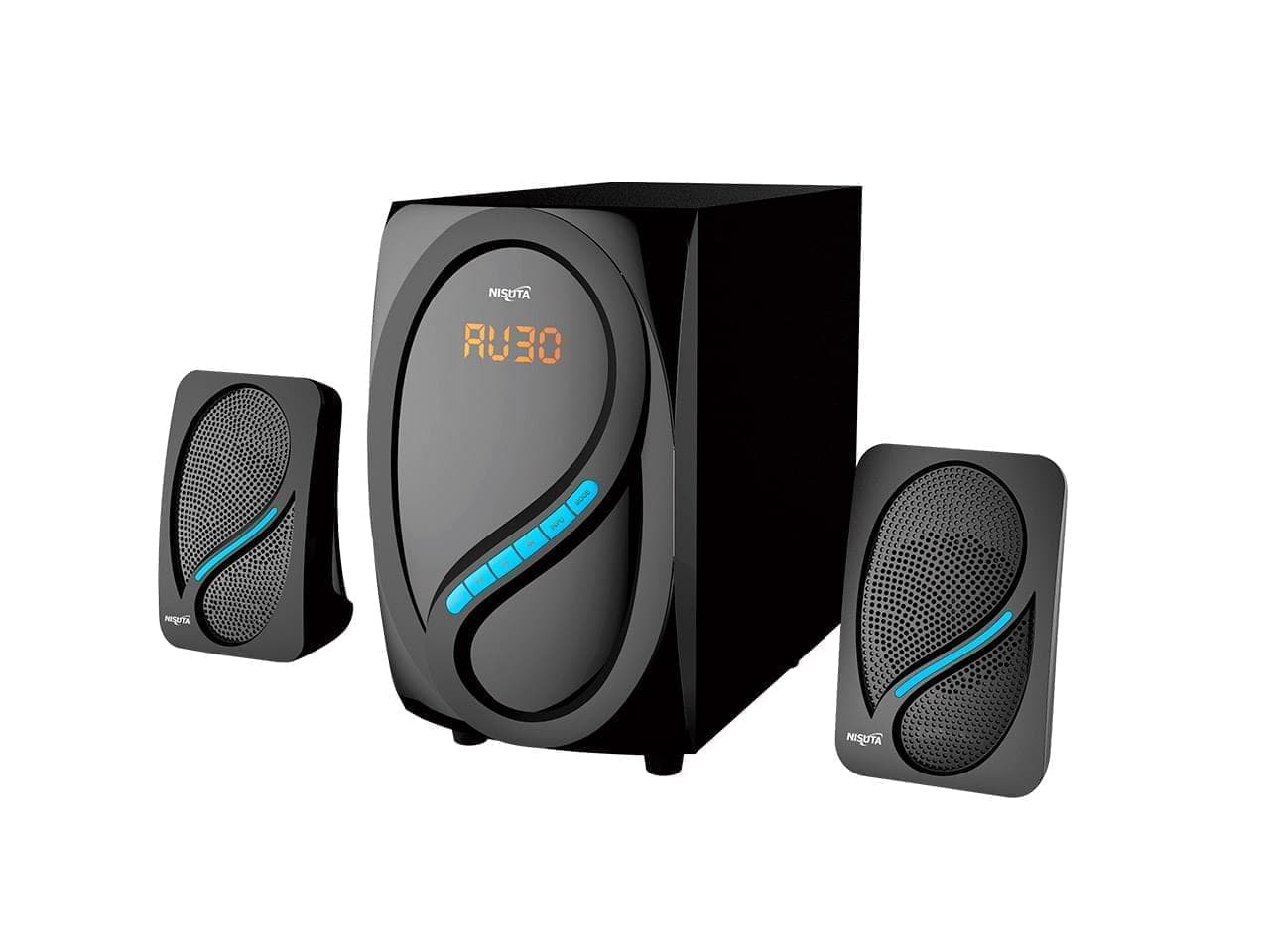 Parlante multimedia 2.1 con FM, Bluetooth, MP3 - Imagen 1