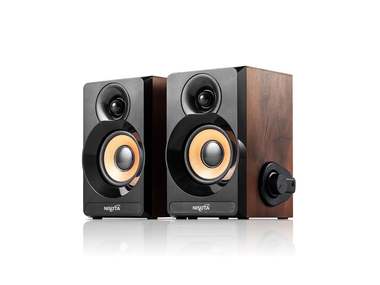 Parlante 3.5mm+USB para PC 2.0 6W - Imagen 1