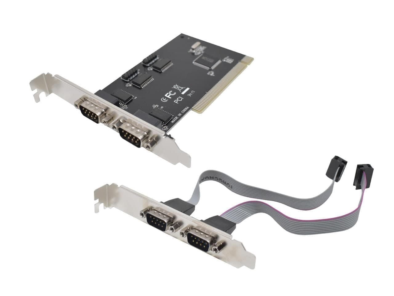 Placa serie RS232 PCI de 4 puertos chip WCH353L - Imagen 1