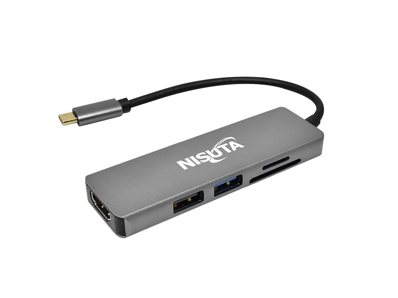 Docking USB C 3.1 a HDMI, HUB USB, lector de tarjetas - Imagen 1
