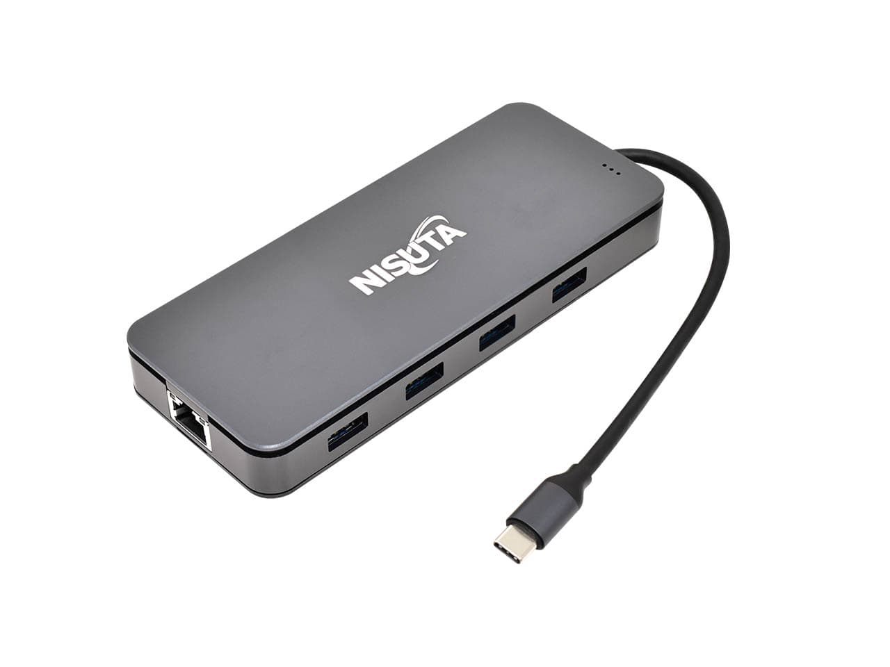 Docking USB C 3.1 a NVMe PCIe, HDMI, VGA, Red gigabit, 4 x USB 3.0, PD 100W. TF/SD - Imagen 1