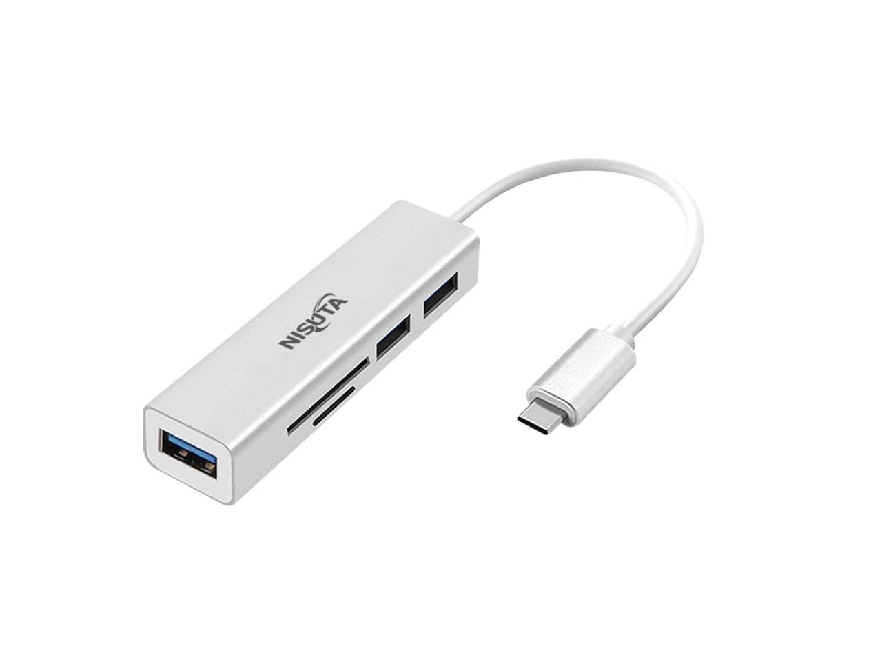 Docking USB C 3.1 a Hub 3 puertos USB 3.0 y lector de tarjetas - Imagen 1