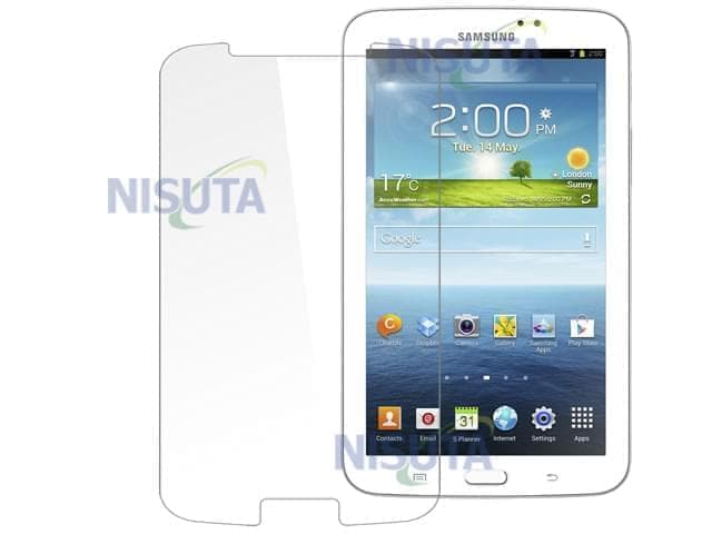 Protector de pantalla de vidrio templado 0.33mm para samsung TAB3 / 7.0'' · Nisuta