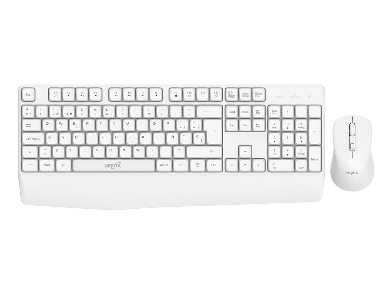 Combo teclado y mouse wireless multimedia - Imagen 1
