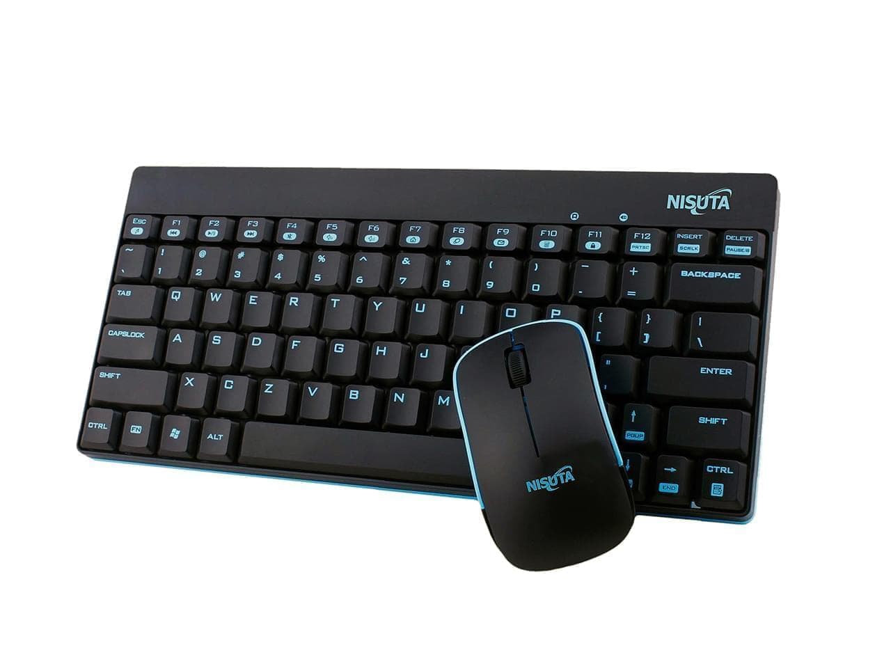 Combo teclado y mouse wireless mini - Imagen 1