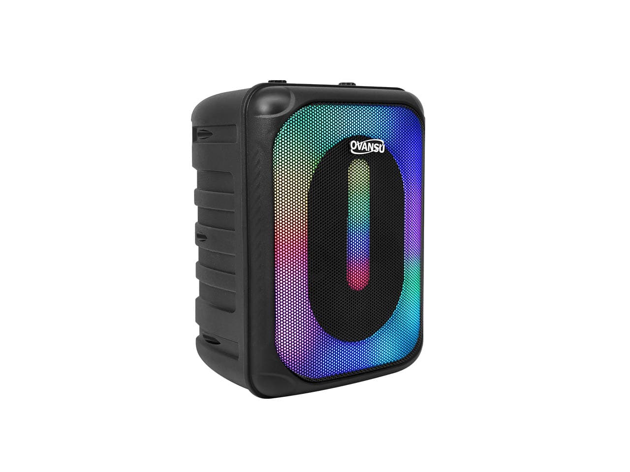 Parlante portatil 5" BT, luces RGB - Imagen 1