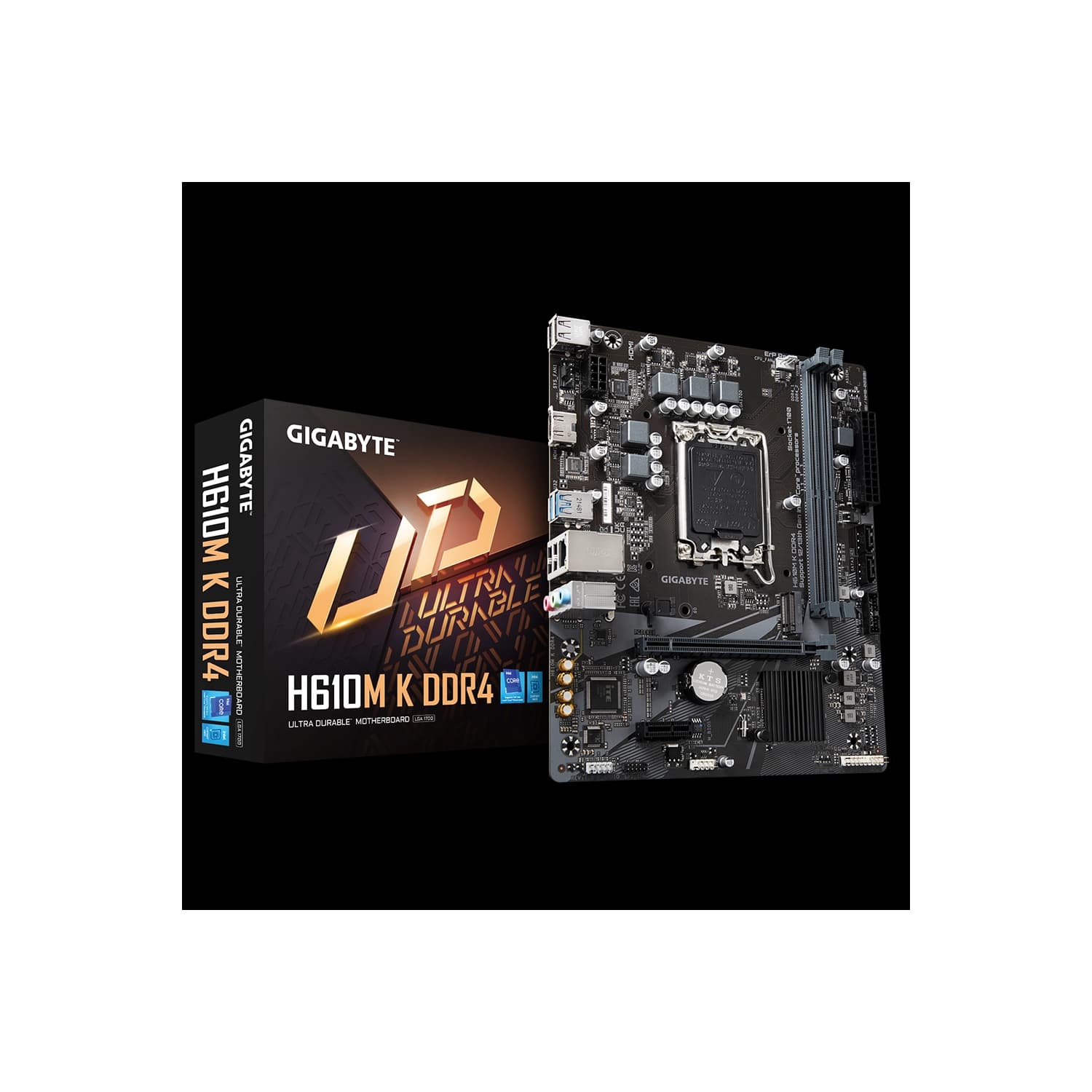 Motherboard GIGABYTE H610M K DDR4 LGA1700 DDR4 · Gigabyte