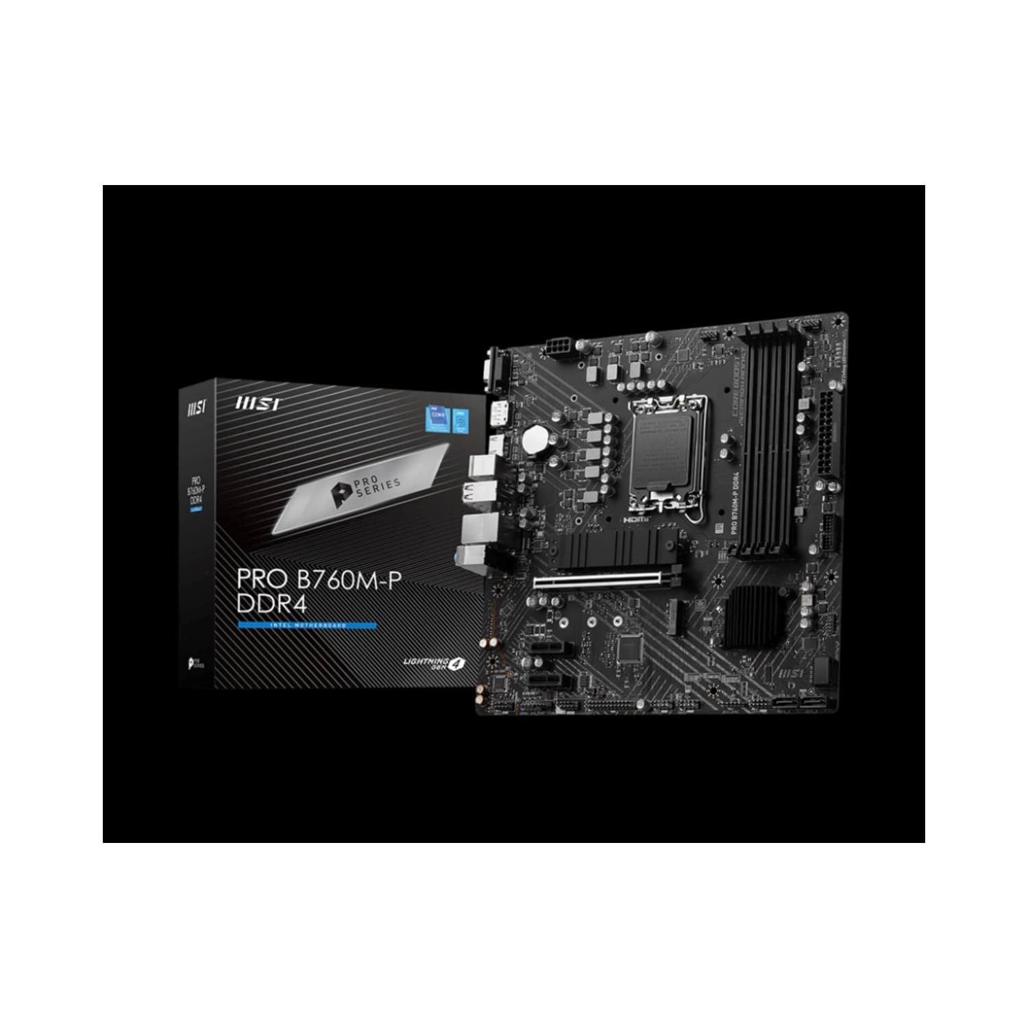 Motherboard MSI PRO B760M-P LGA1700 DDR4 · MSI