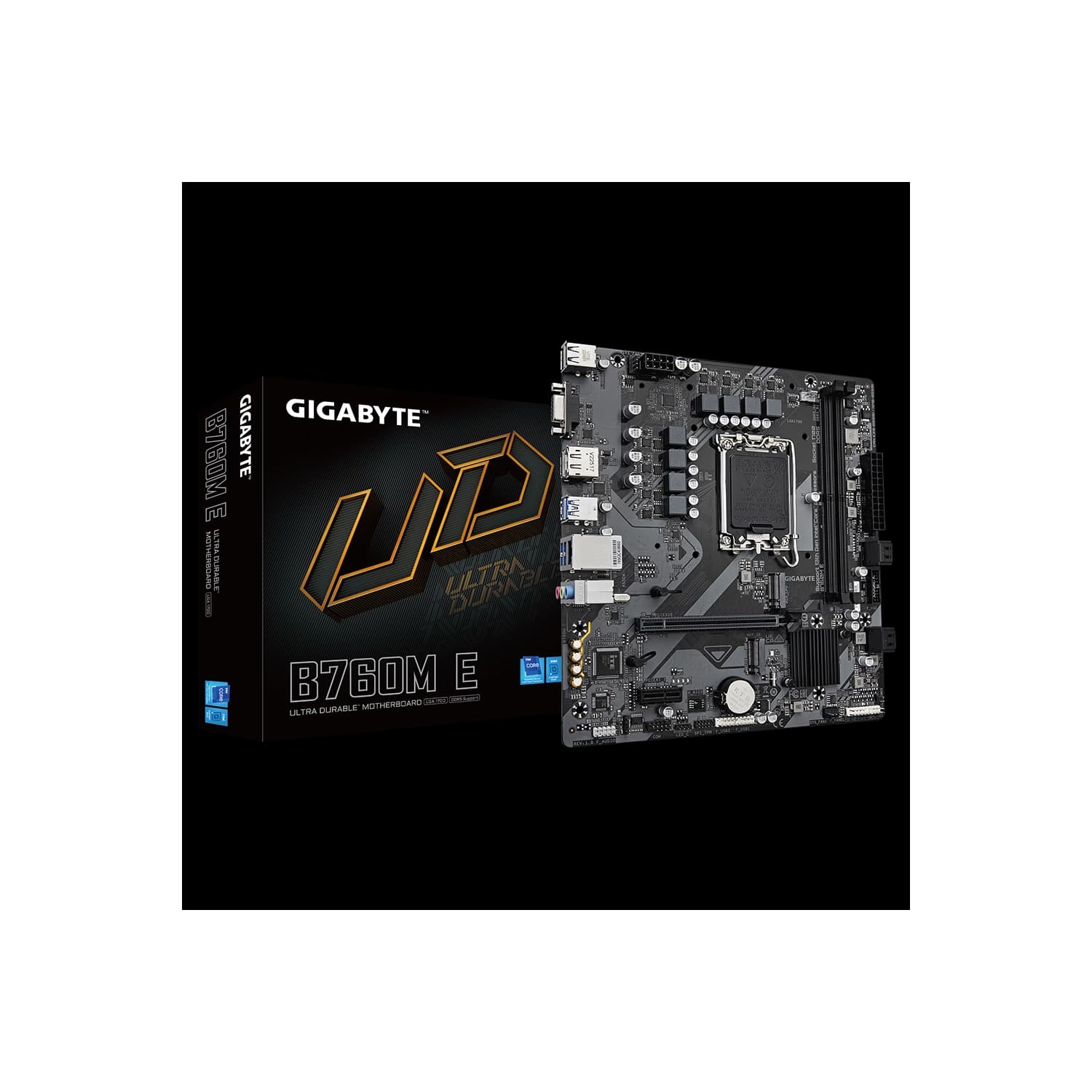 Motherboard GIGABYTE B760M E LGA1700 DDR5 · Gigabyte