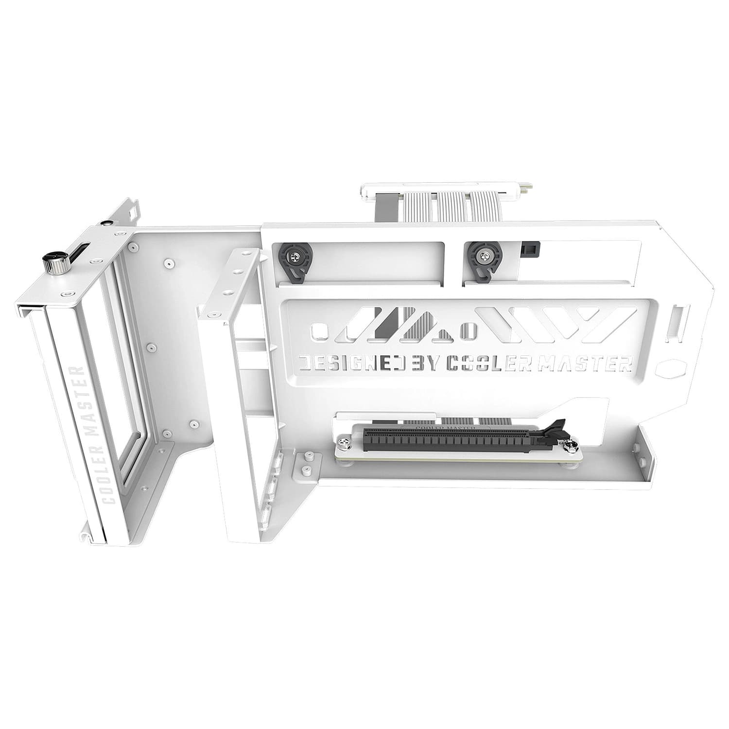 Vertical Graphics Card Holder Kit V3 Cooler Master Soporte VGA White c/Cable Riser PCIe 4.0 · CoolerMaster