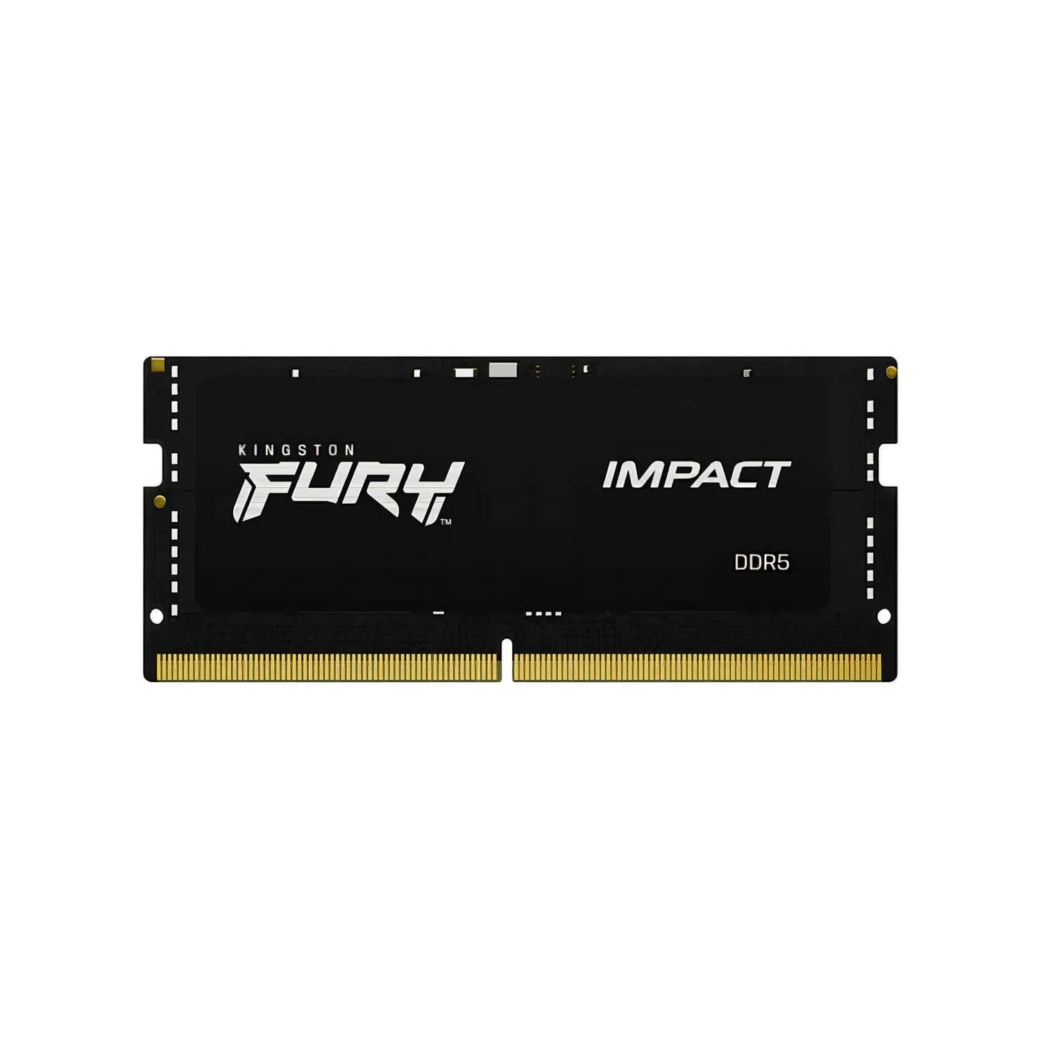Memoria SODIMM Fury DDR5 16GB 5600MHz Impact Negra · Kingston