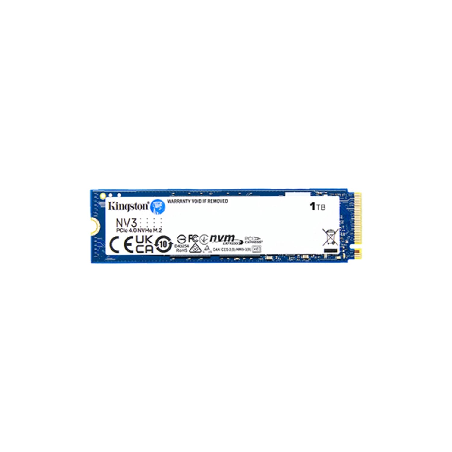 Disco SSD 1T NV3 M.2 2280 PCIe NVMe 5000MB/s · Kingston