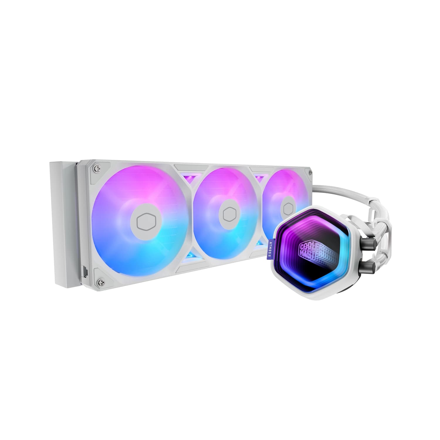 Water Cooler CM Masterliquid 360 Atmos II White · CoolerMaster