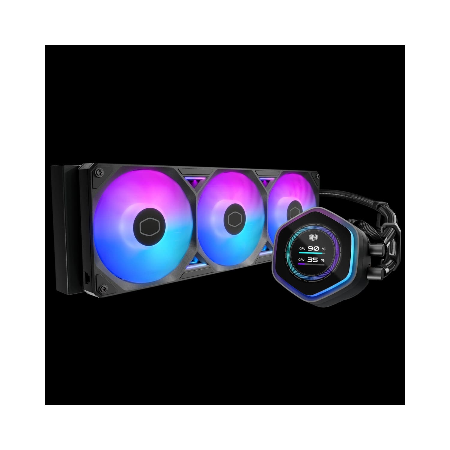 Water Cooler CM Masterliquid 360 Atmos II LCD ARGB · CoolerMaster