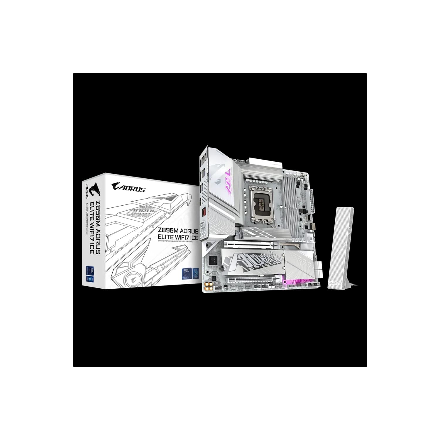 Motherboard GIGABYTE Z890M AORUS ELITE WIFI ICE LGA1851 DDR5 · Gigabyte