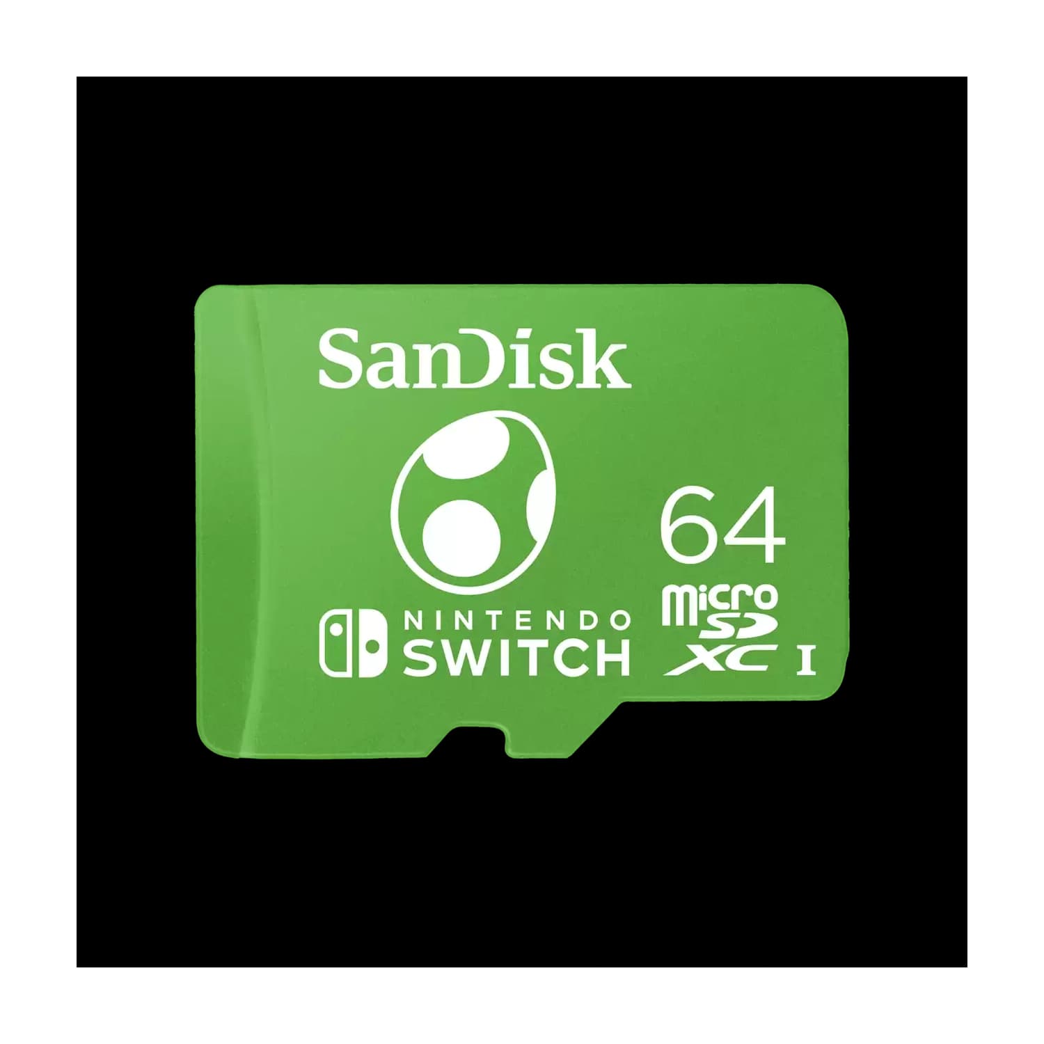 Tarjeta de Memoria Sandisk MicroSDXC 64GB UHS-I Card C10 U3 100Mb for Nintendo Switch Yoshi Edition · SANDISK