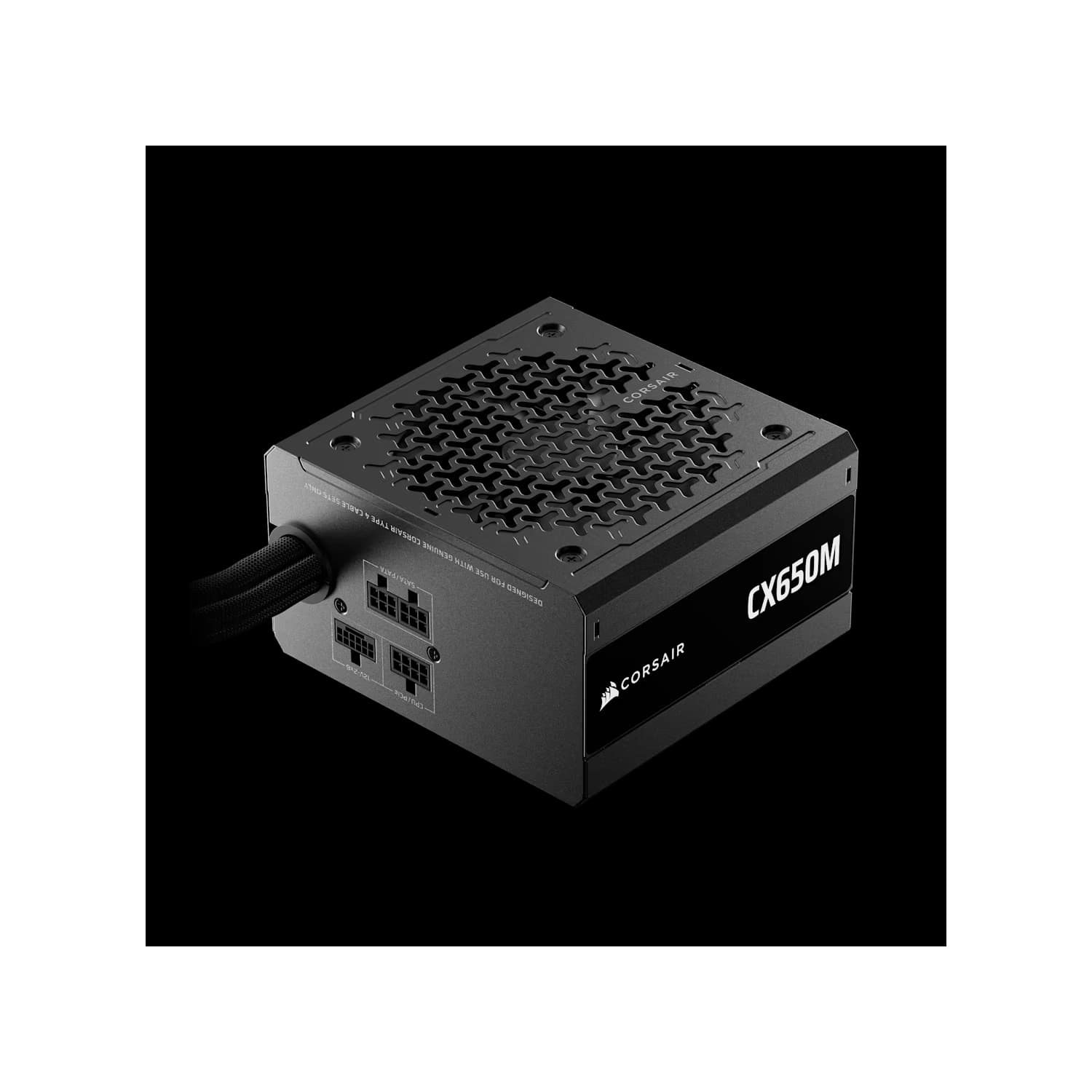 Fuente CORSAIR CX-M Series CX650M 650W ATX 3.1 Cybenetics Bronze Semi-Modular · Corsair