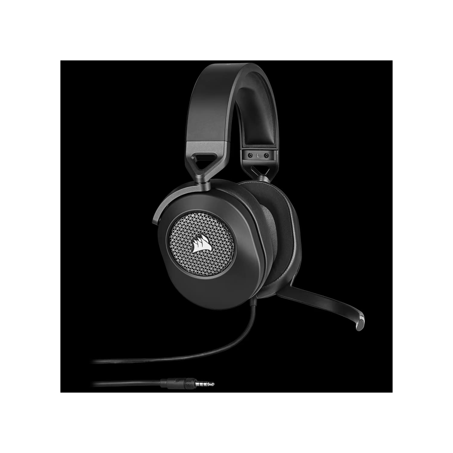 Auricular gaming cableado Corsair HS65 surround, carbón · Corsair