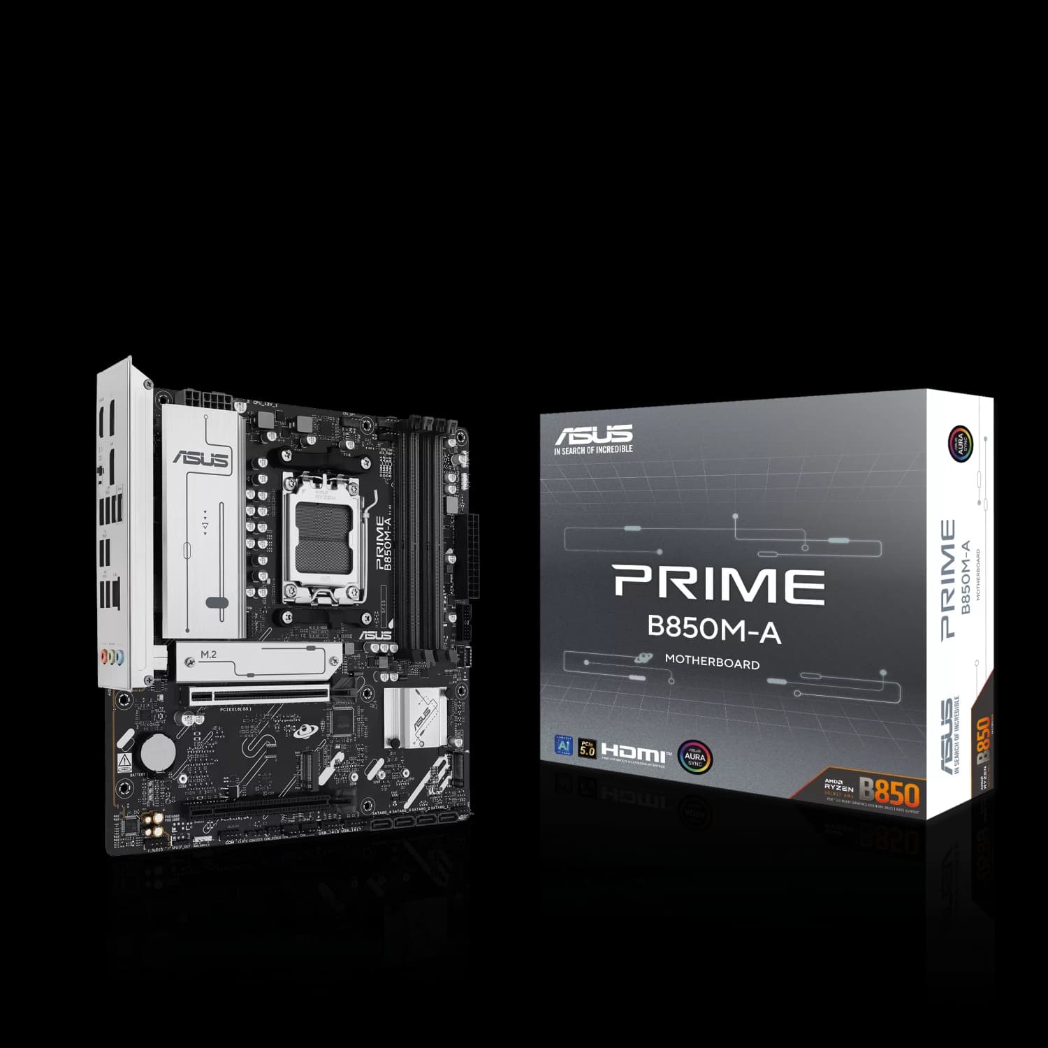 Motherboard ASUS PRIME B850M-A AM5 DDR5 · Asus